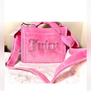 Juicy Couture Pink Tote Handbag